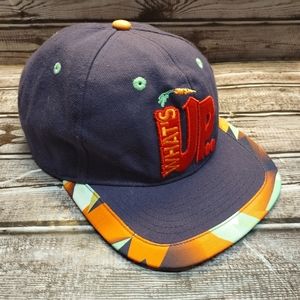 Space Jam Air Jordan Hat Jump Man Youth Cap Purple What's Up Jock